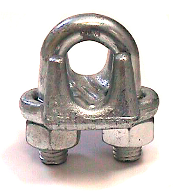 WRCG125X100 0.12 Malleable Wire Rope Clip - Pack of 100