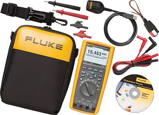Picture of Fluke Electronics FLK-287-FVF Digital Logging Multimeter with FlukeView Forms Software