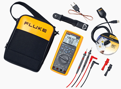 Picture of Fluke Electronics FLK-289-FVF True-RMS Industrial Logging Multimeter Combo Kit with FlukeView Forms