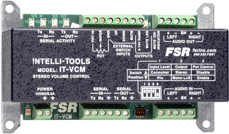 Picture of FSR IT-VCM Stereo Audio Volume Control Module - Serial