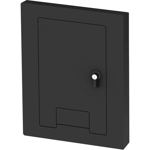 Picture of FSR WB-X1-CVR-BLK WB-X1 Cover with Lock & Cable Exit Door - Black