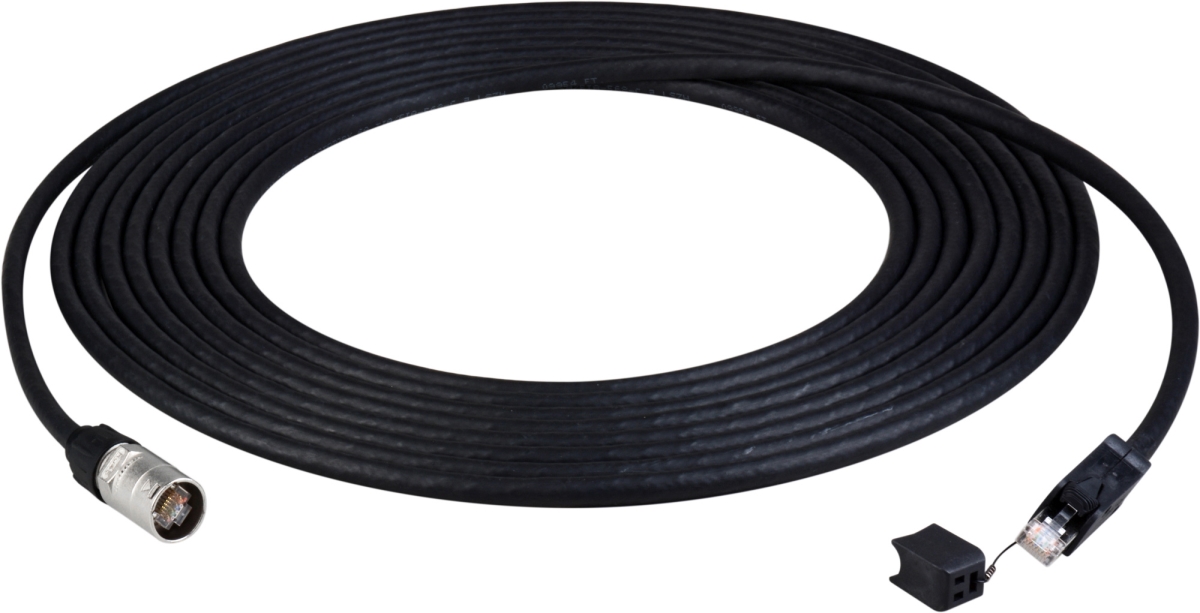 TUFFCAT6A-EP-010 Super Tough Cat6A Cables with etherCON RJ45 to ProShell RJ45 Locking Connector System - 10 ft.