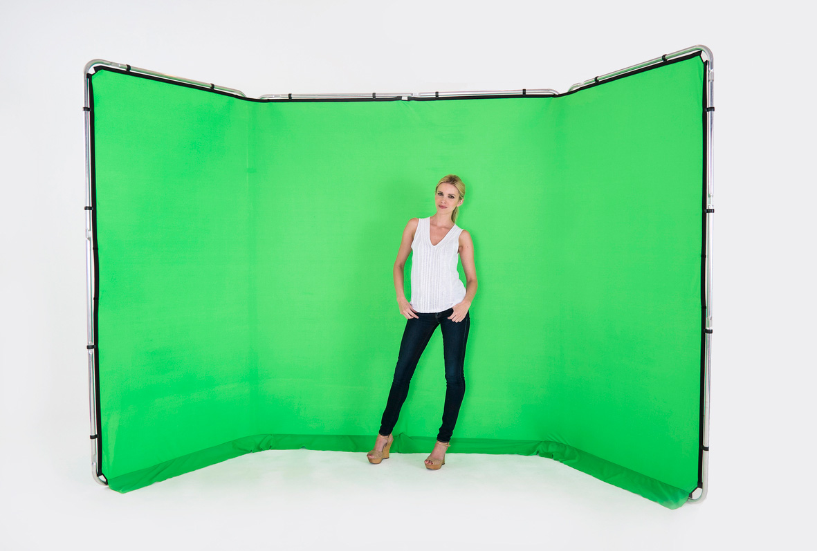 Picture of Lastolite Professional LAS-LB7622 Panoramic Background, 13 ft. 4 m Chromakey Green