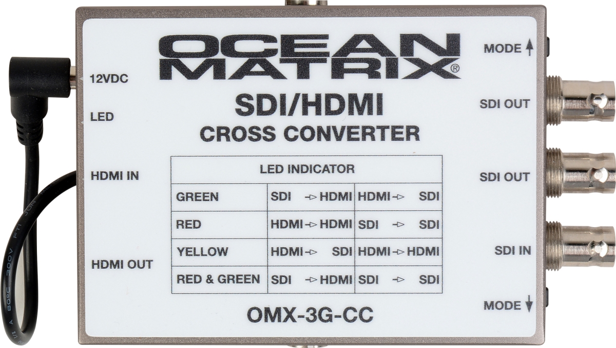Picture of Ocean Matrix OMX-3G-CC 3G SDI-HDMI Multiformat Cross Converter