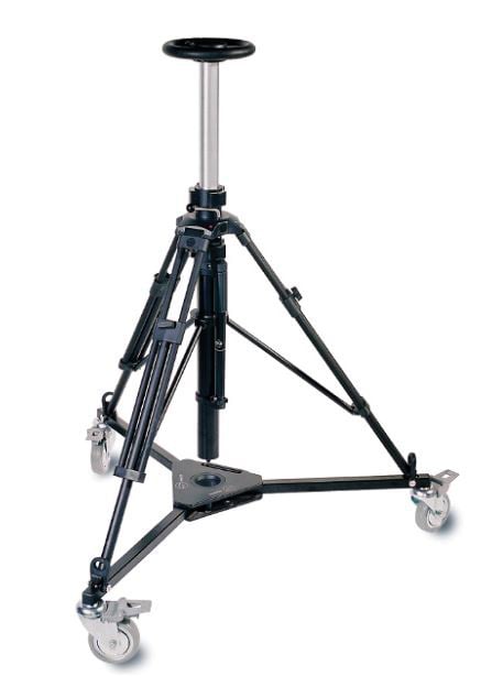 Sachtler SACH-4191 Flat Base Mount with One Manually Adjusted Tripod Stage & 15.4 in. Lift Air Column Compatible Fluid Head