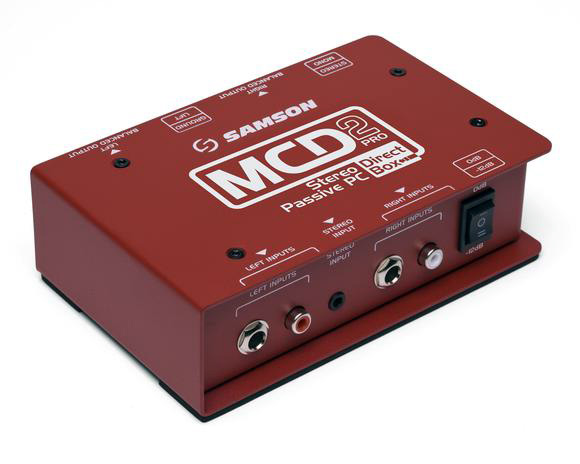 SAMCD2PRO PRO Stereo Passive PC Direct Box