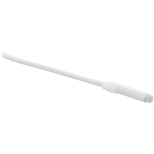 Omni Lavalier Microphone - White - Hardwired TRS - For Sennheiser