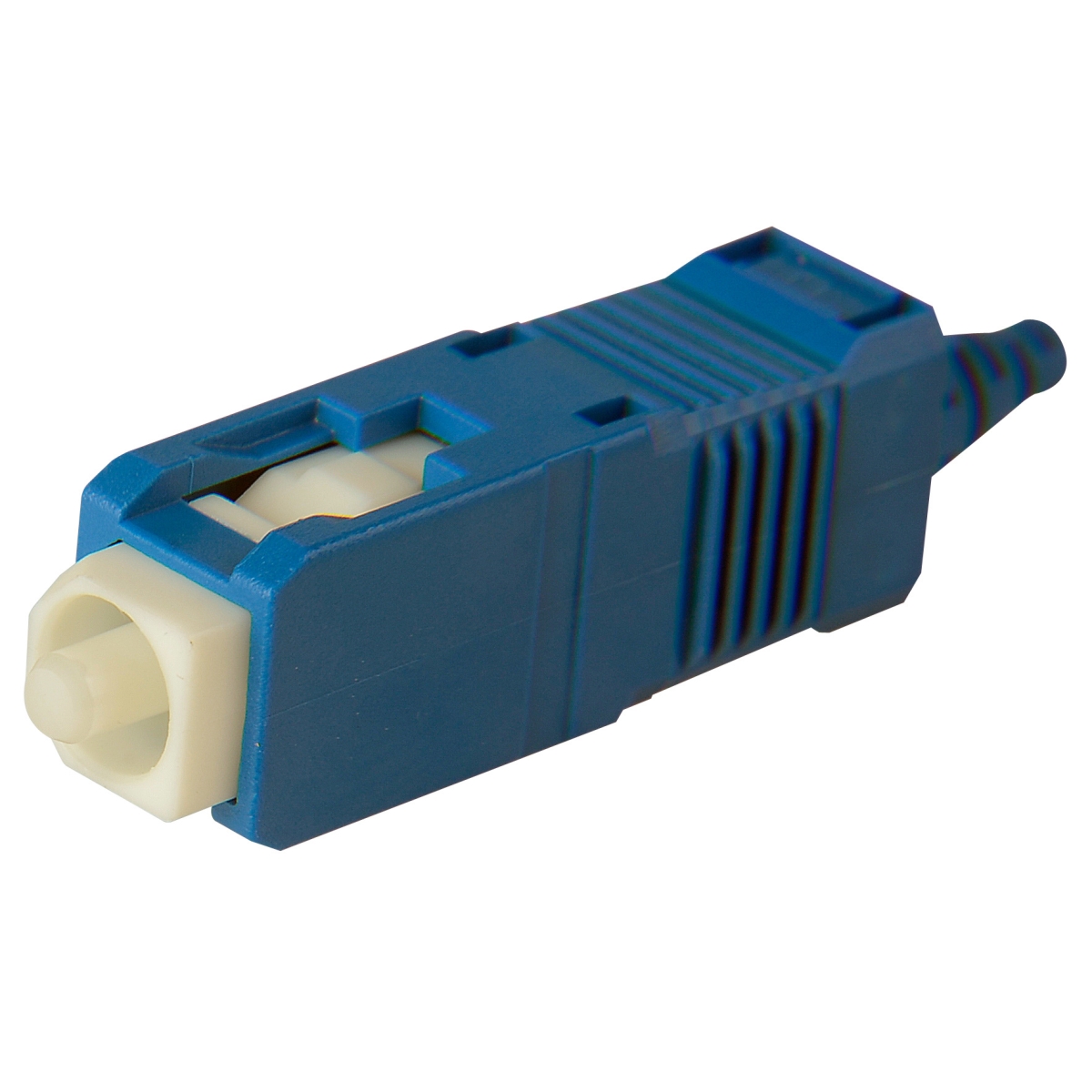 254-193-6J1 UPC Premium 125um Single Mode 900um SC Connector - Blue Boot