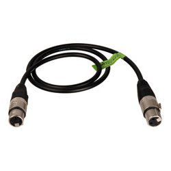 SC6XJXJ Canare Star-Quad Cable XLR Female, 6 ft. - Black