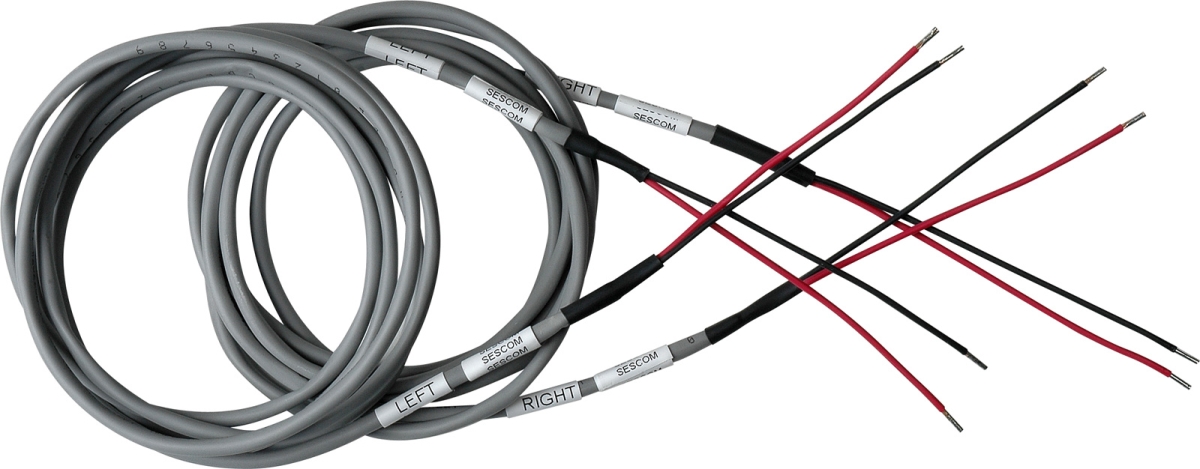 SES-SPKR-WIRE-06 High Quality Stripped & Tinned Speaker Wire Pair, 6 ft.