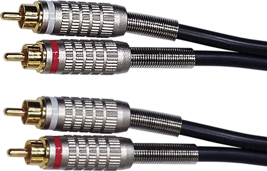 TN-2R2R-6 Premium Stereo RCA Audio Cable, 6 ft.