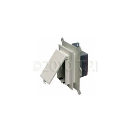 DSBVS1W 1 Gang Siding In Box - White