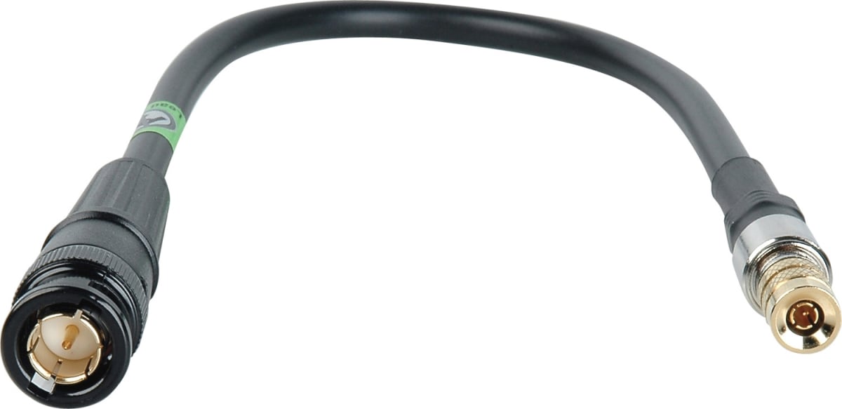 DIN1505-B-1 3G SDI DIN1.0 & 2.3 to BNC Video Adapter Cable with 1505A - 1 ft.