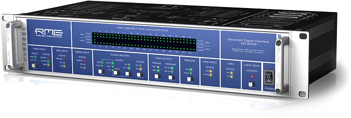 RME-ADI-6432 64 Channels of Format Conversion From Madi to AES