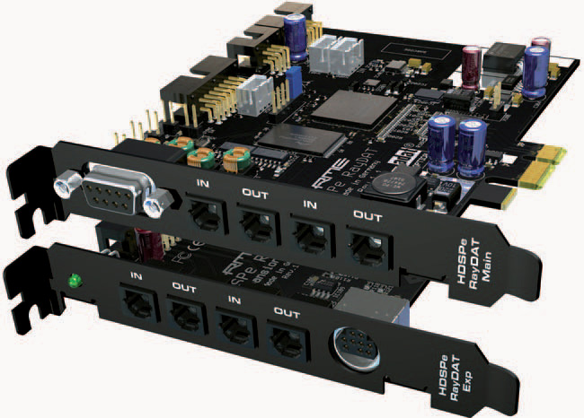 Picture of RME Audio RME-HDSP-RAYDAT 72-Channel 192 kHz ADAT & AES PCI Express Card