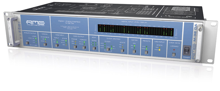 RME-M-32DA 32-Channel High-End Madi & ADAT to Analog Converter