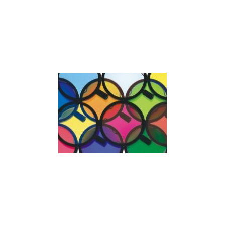 Picture of Dedolight DEDO-DGCOL Color Effects Gel Set for the 100 & 150 Series Lights&#44; 9 Color - Set of 36