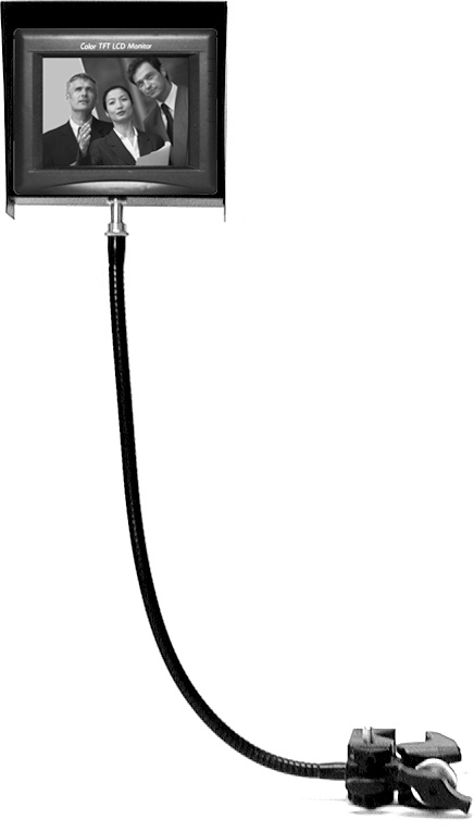 Picture of Delvcam Monitor Systems DELV-FLEX 22 in. Gooseneck with Clamp for LCD Monitors