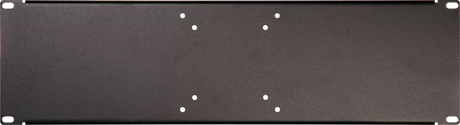 ULCD-2 Universal LCD Monitor Rack Mount, Black
