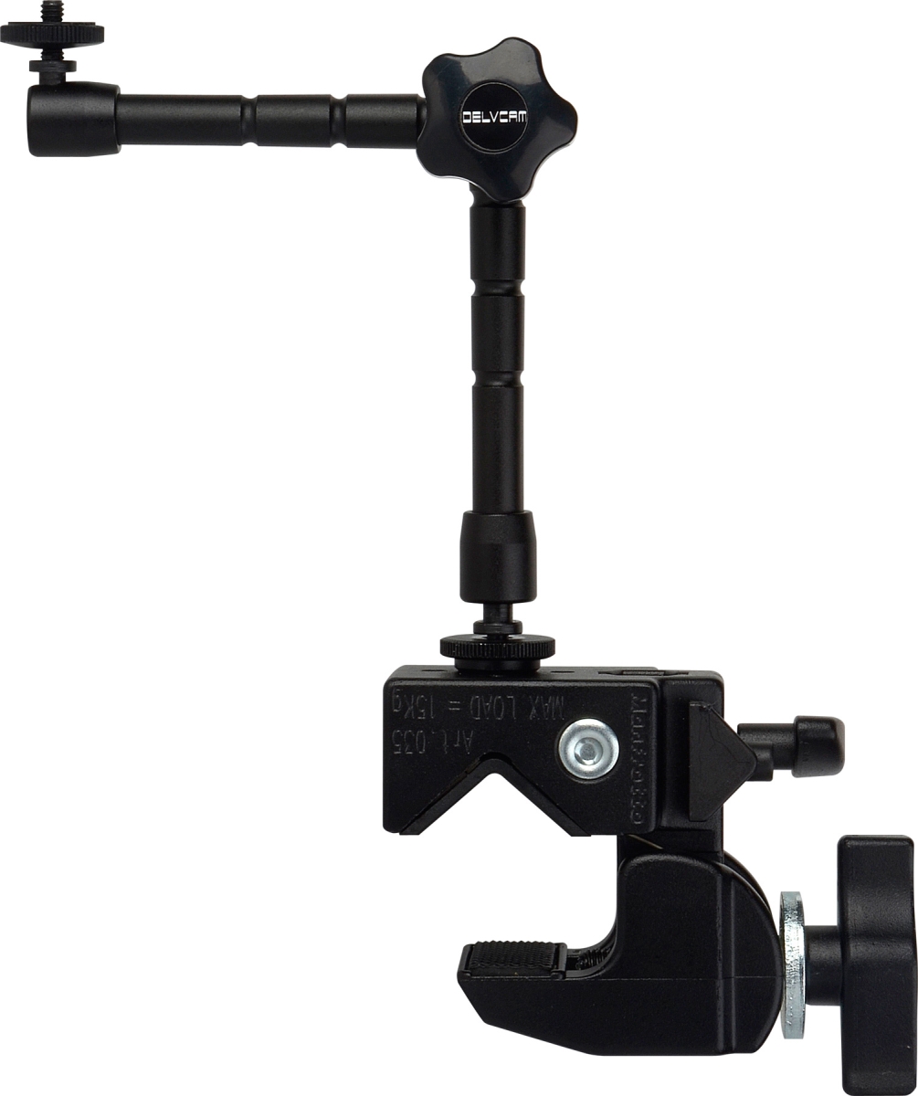 Picture of Delvcam Monitor Systems VGRIP-1 Ultimate Video & Monitor Multi-Arm & Super Clamp Mount