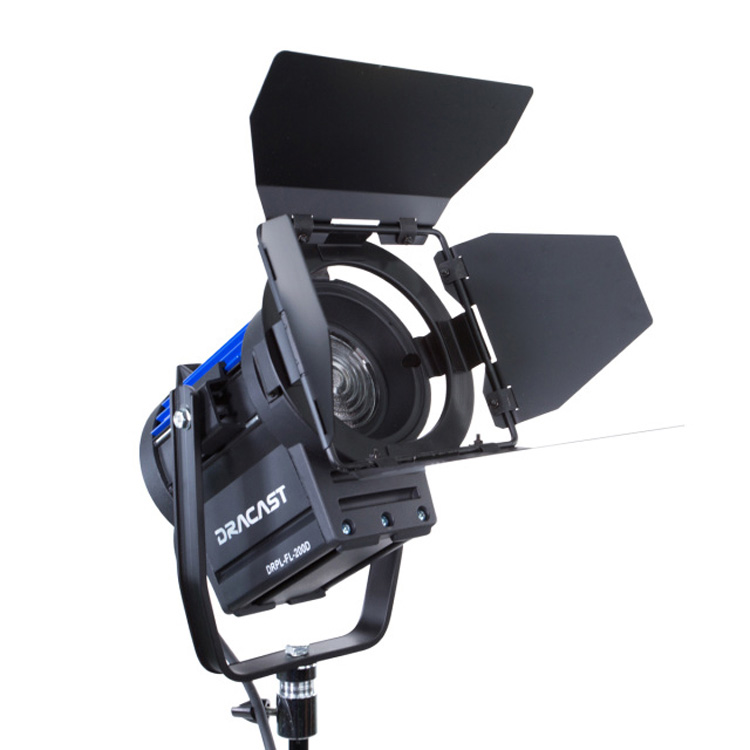 Picture of Dracast DRDRPLFL200T Fresnel Tungsten 3200K 200 LED Light