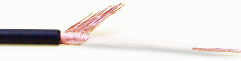 2333 Superflexible Unbalanced Microphone Cable, Black