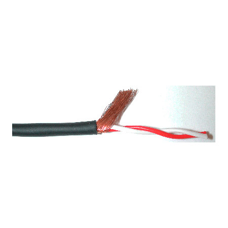 2 Channel Braided Shield of W2697, White - 656 ft.