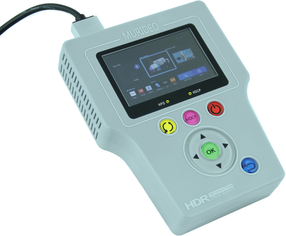 Picture of Murideo MUR-FRESCO-SIX-A Portable 18GBPS 4K HDMI HDCP & EDID Analyzer