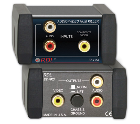 EZ-HK3 Audio & Video Hum Killer