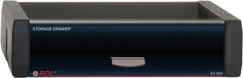 EZ-SD2 Storage Drawer for EZ-RA6 or EZ-CC6 .33 Rack Width Components