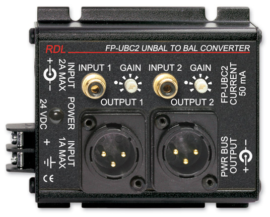FPUBC2 Unbalanced to Balanced Converter  2 Channel
