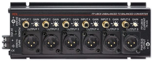 Picture of Radio Design Labs FP-UBC6 Unbalanced to Balanced Converter - 6 Channel