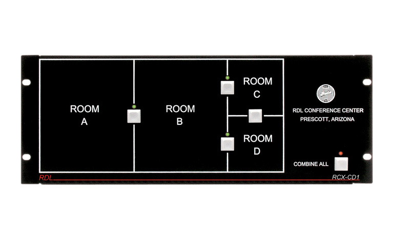 Picture of Radio Design Labs RCX-CD1 Remote Control for RCX-5C Room Combiner