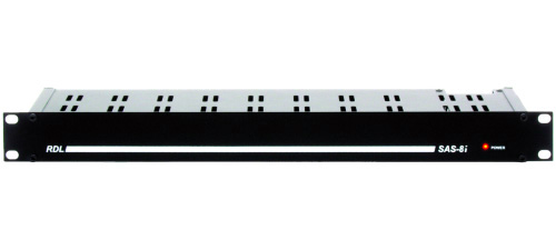 SAS-8I Audio Input Chassis for SourceFlex Distributed Audio System