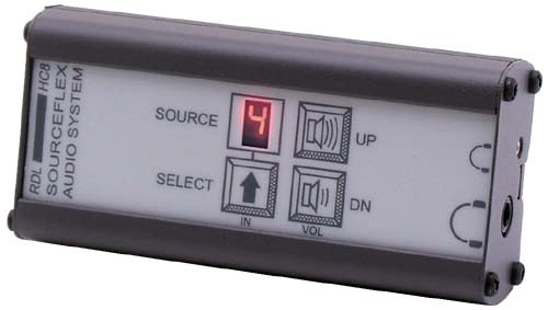 SAS-HC8 Headphone Amplifier with Source Selection -  Radio Design Labs