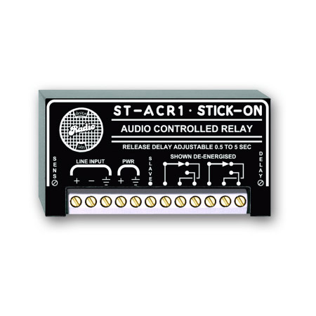 ST-ACR1 Line-Level Audio Controlled Relay - 0.5 to 5s -  Radio Design Labs