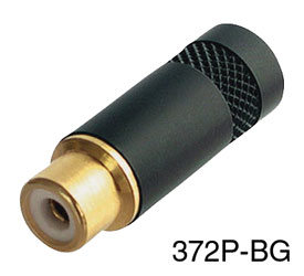 NYS372P RCA Cable Phono Nickel Jack