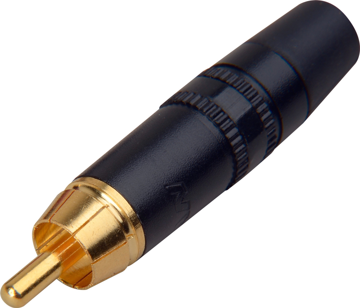 NYS373-WE RCA Plug with Gold Contacts - White