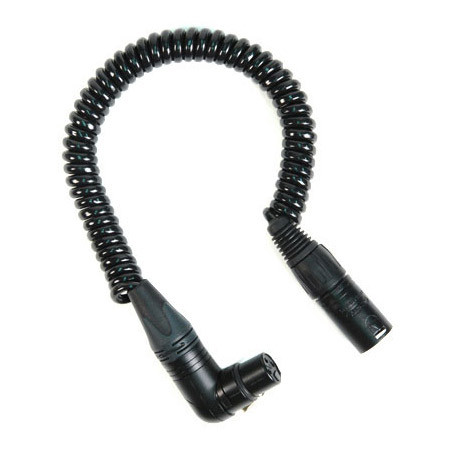 CAXJCOIL2 18 in. Coiled Jumper XLR Cable