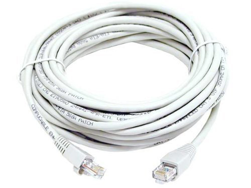 CAT5-14 WE 350MHz UTP CAT5e Patch Cable, 14 ft. - White