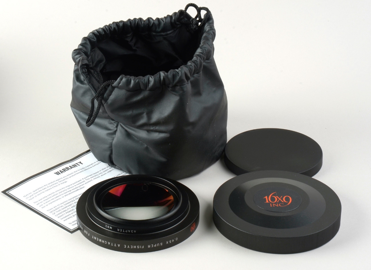 Picture of 16x9 169-HDSF45X-82 EXII 0.45X Super Fisheye 82 mm Thread Mount
