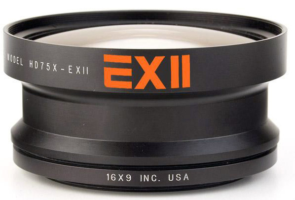 Picture of 16x9 169-HDWC7X-37 EXII 0.7x 46 mm Wide Converter with 37 mm Step Ring