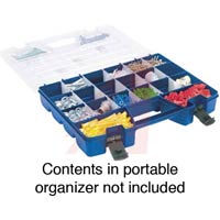 Picture of Akro-Mils AKR-06118 18.25 x 13.31 x 3.625 in. Large Lid Connector & Adapter Storage Organizer