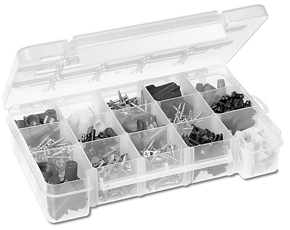 Picture of Akro-Mils AKRO-05705 15 Compartment Storage Box