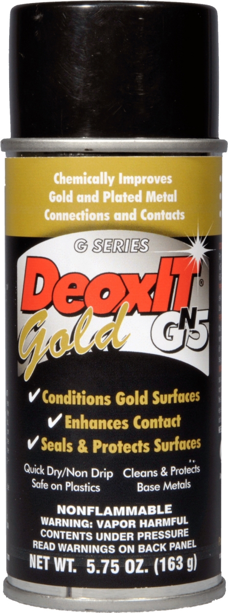 GN5S-6N DeoxIT Gold 5 Percent Spray - 163 g