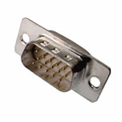 30-551-HD Gold Plated DB-15 High Density Male Insert