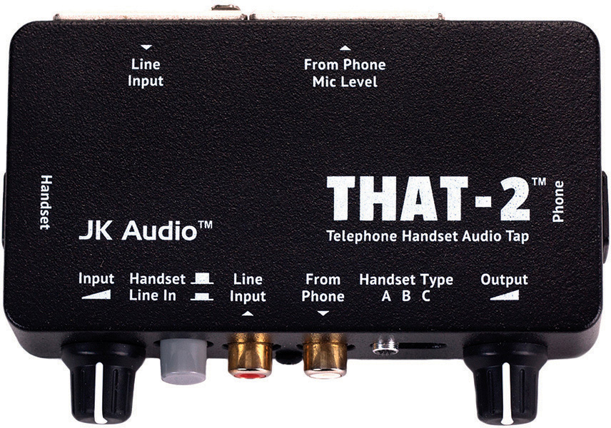 THAT1 THAT-1 Telephone Handset Audio Tap