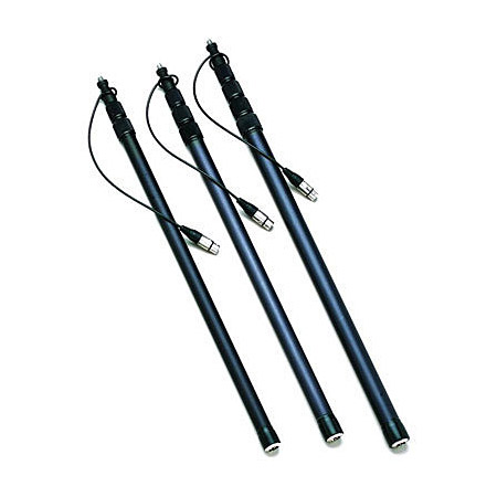KEG100CC Carbon Fiber Boom Pole with Internal Coiled Cable