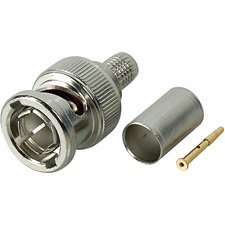 2065-10-9 75 ohm BNC Connector for Belden 1694A-1695A & Gepco VSD2001