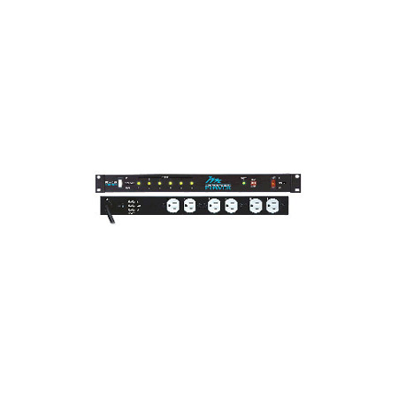 Products PDS-620R Sequenced 20 amp Circuit Rackmount Power Distribution - 6 Outlet